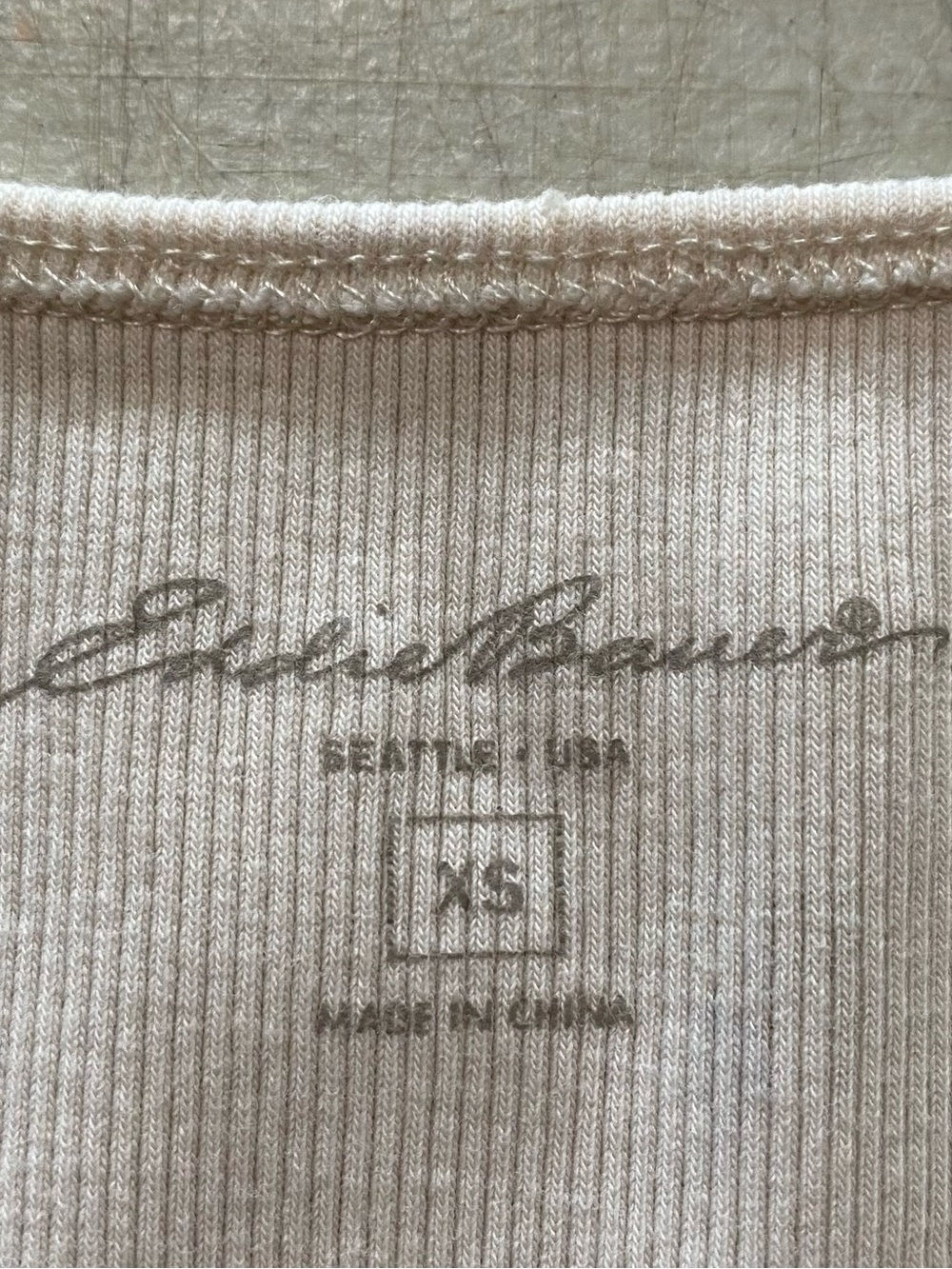 Eddie Bauer Cream Floral Print Tank Top - Picture 2 of 8